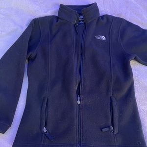 black girls large north face